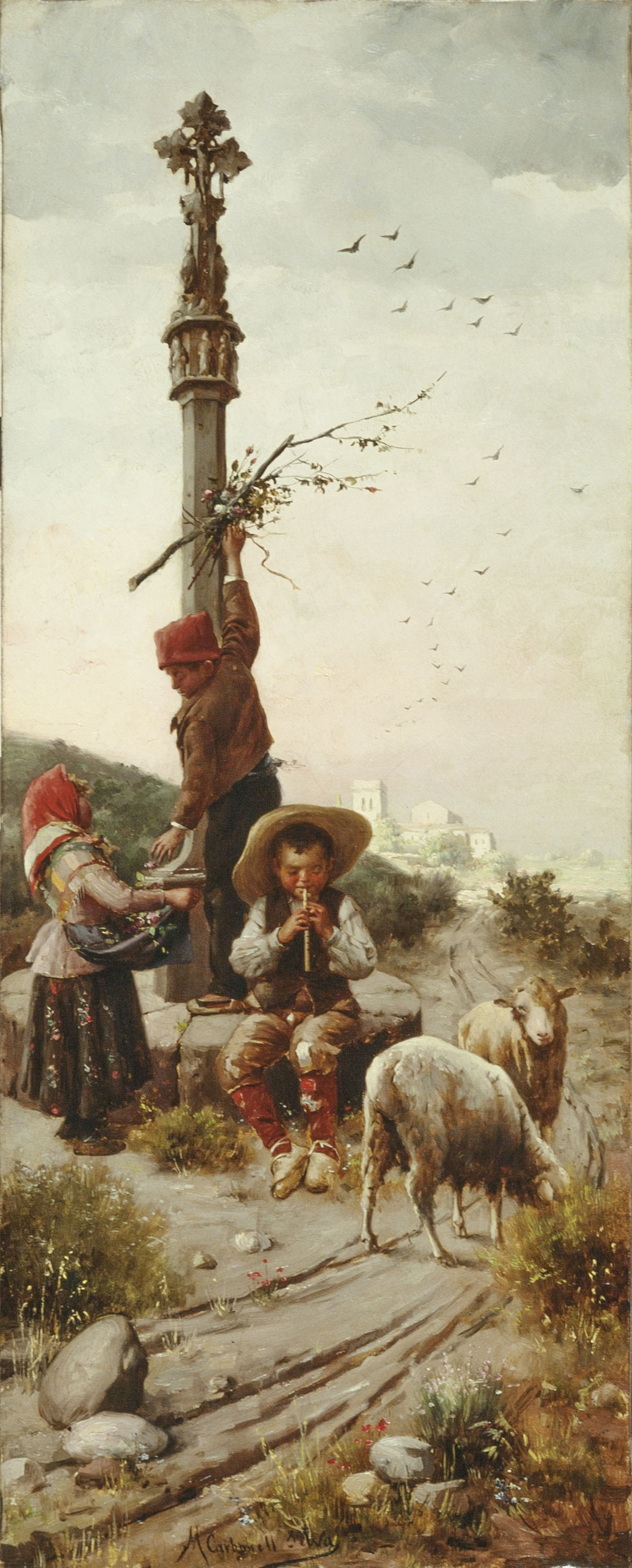 image for: Miquel Carbonell - Creu de terme - Cap a 1883-1885