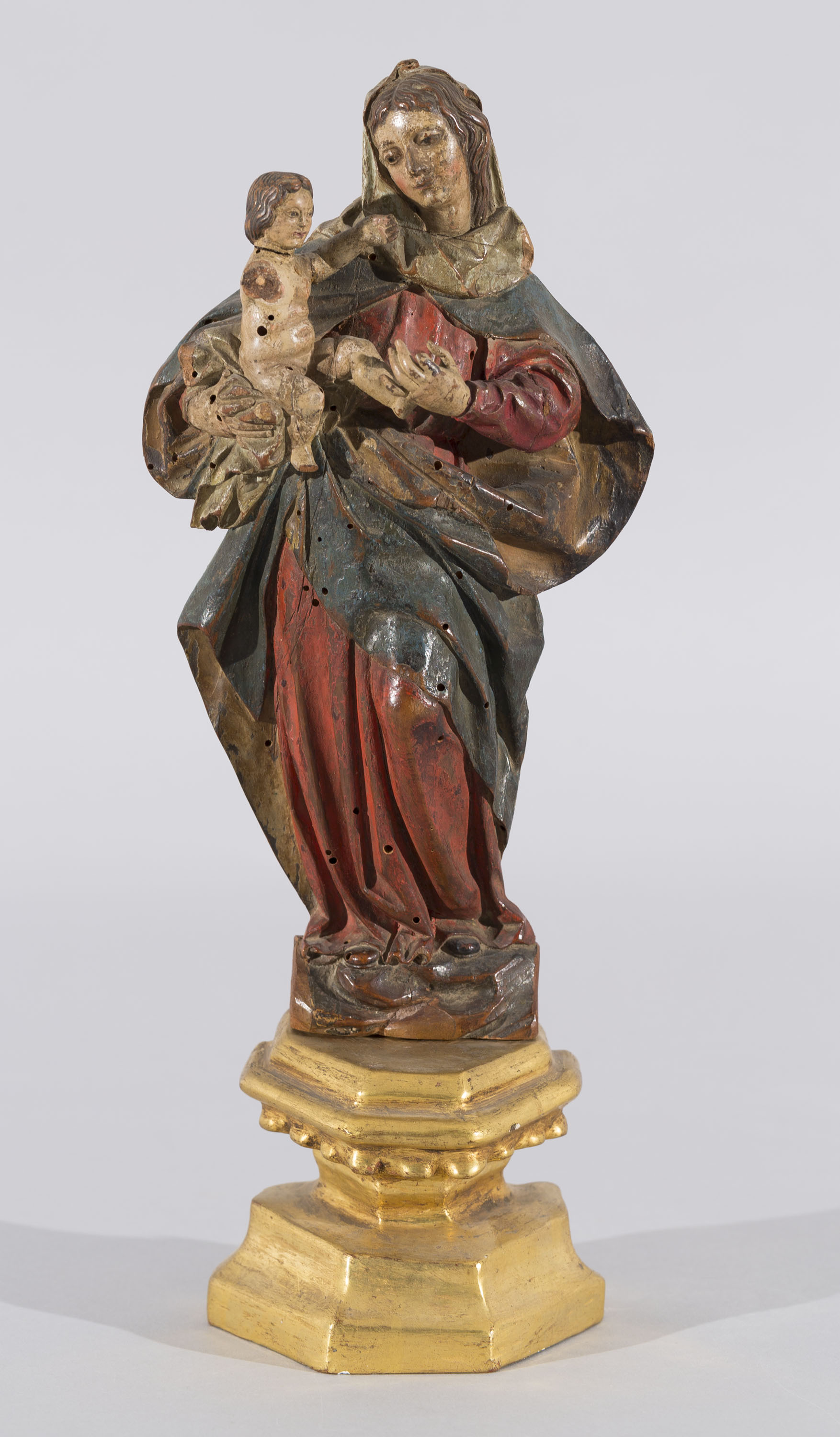 image for: Anònim - Mare de Déu amb el Nen - Segle XVIII