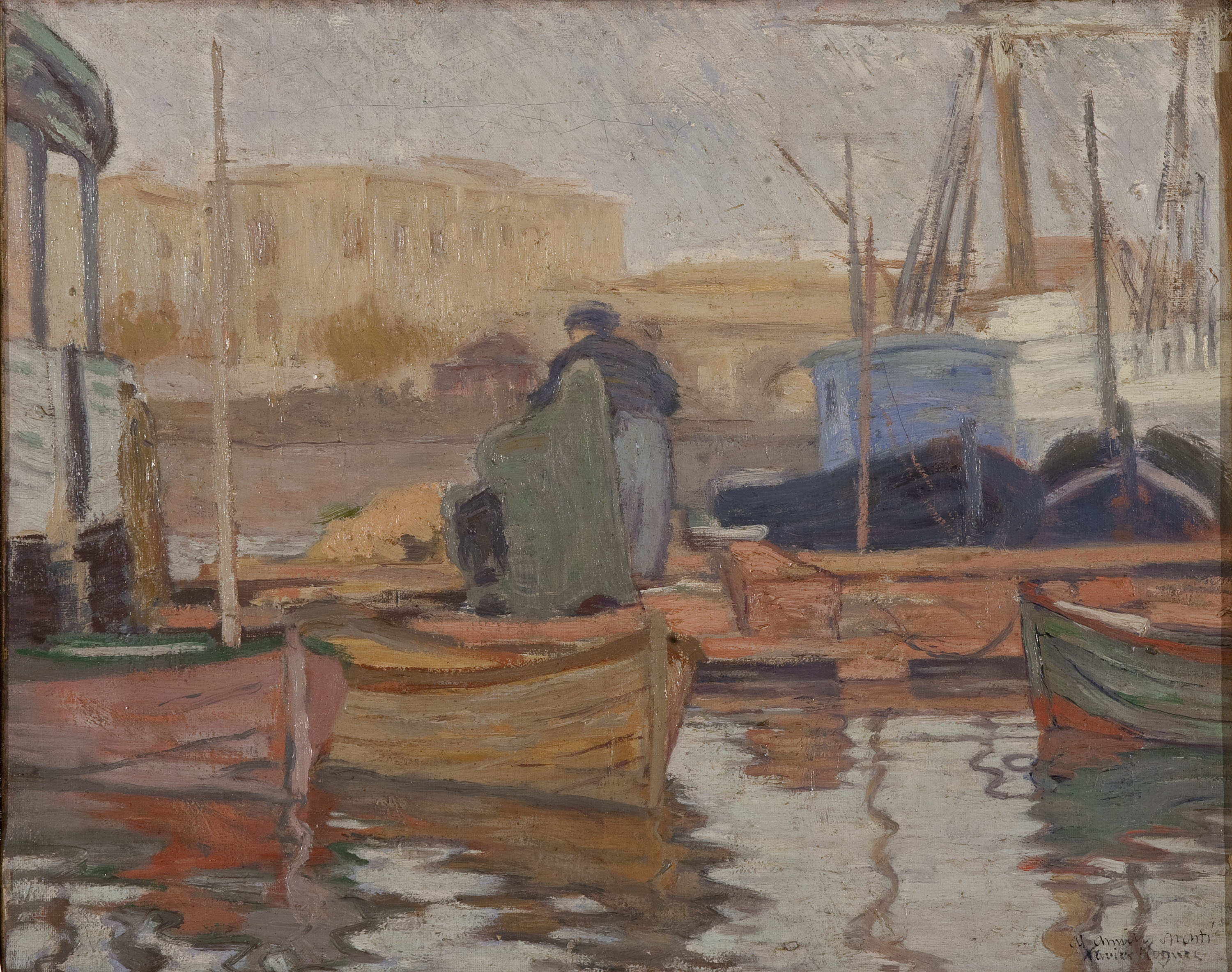 image for: Xavier Nogués - Port de Barcelona - Cap a 1915