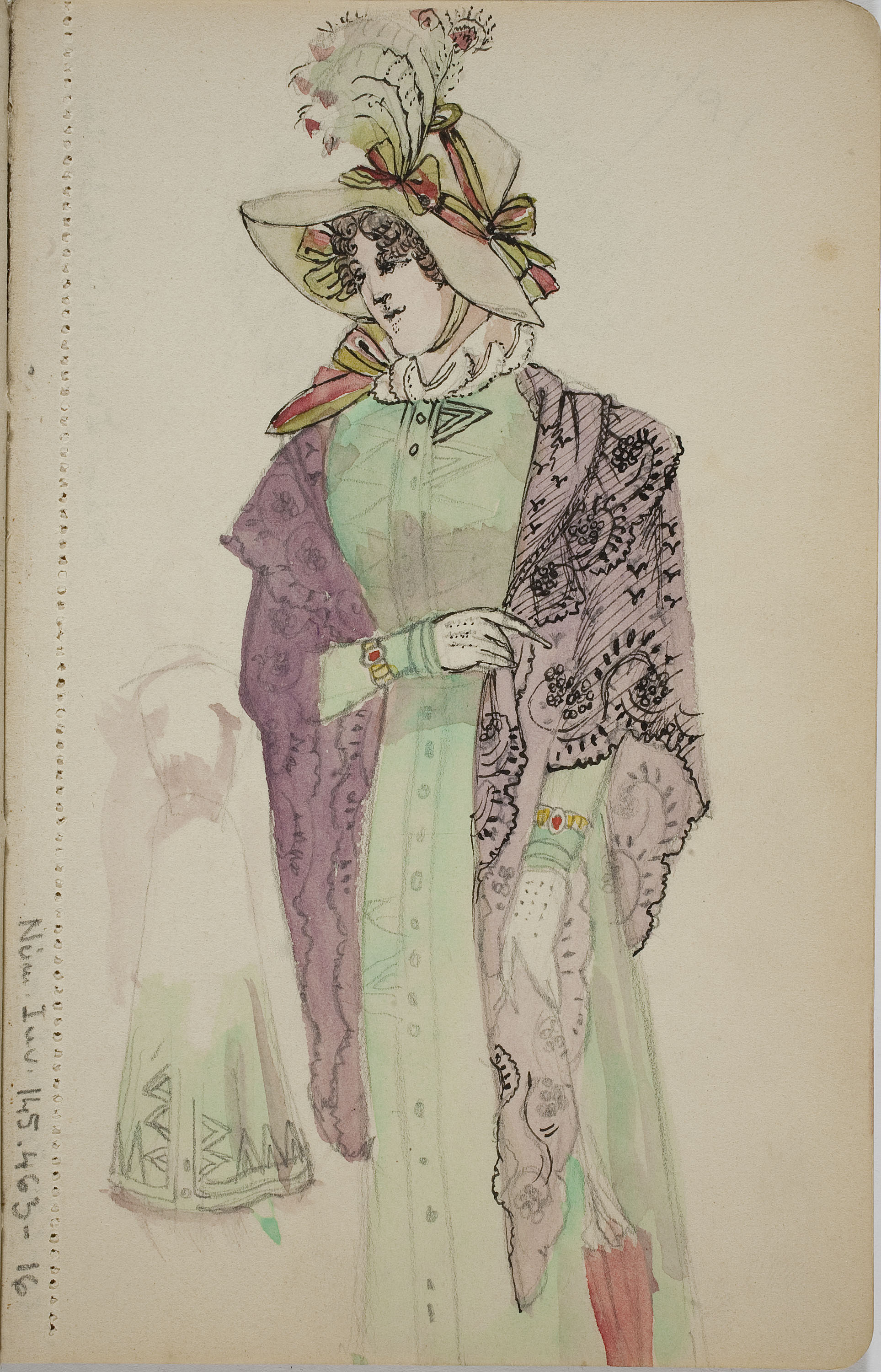 image for: Ismael Smith - Dama - Cap a 1909-1916