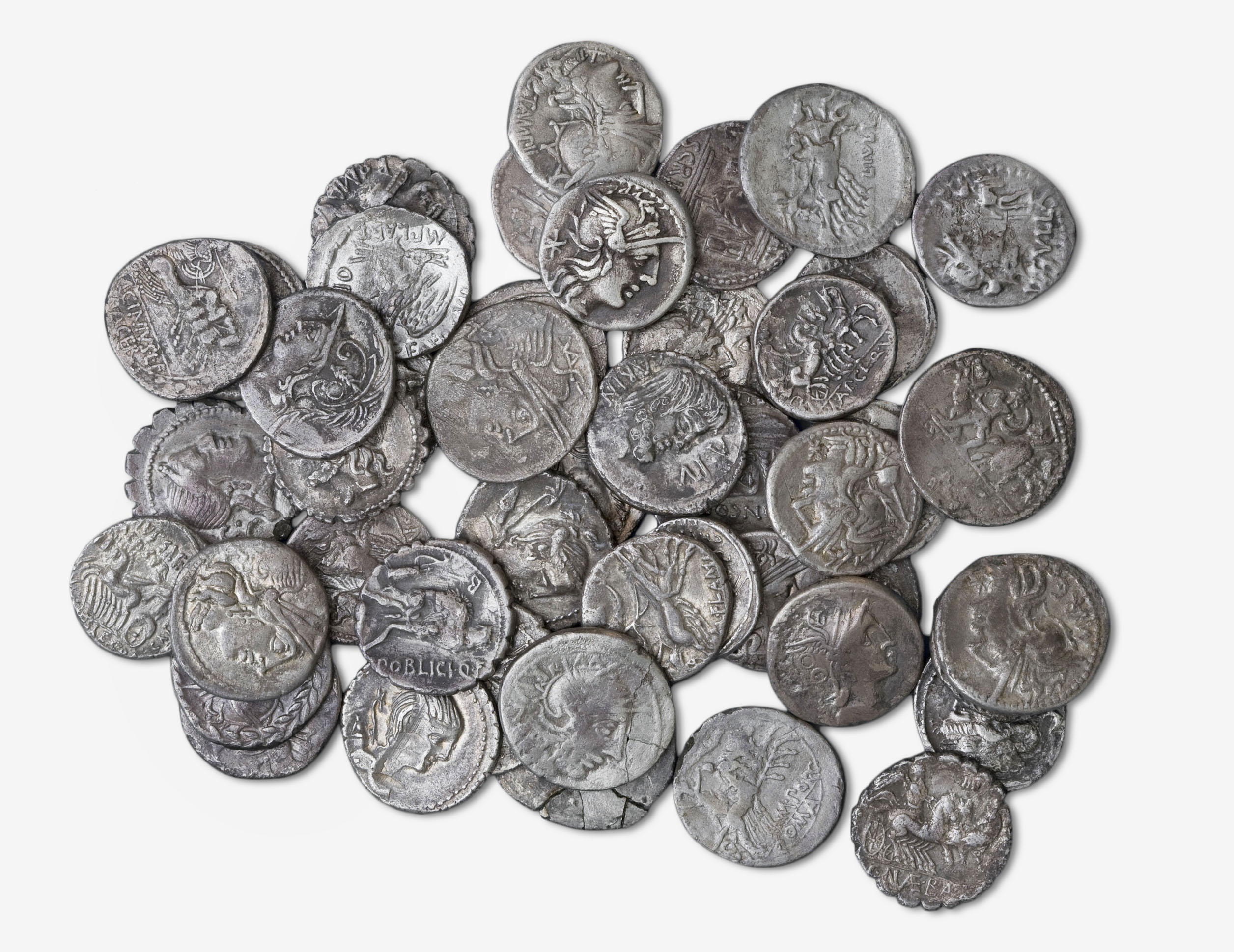 image for: República romana - Tresor de la cisterna 6 al sud de la neàpolis d'Emporion -  206-54 aC