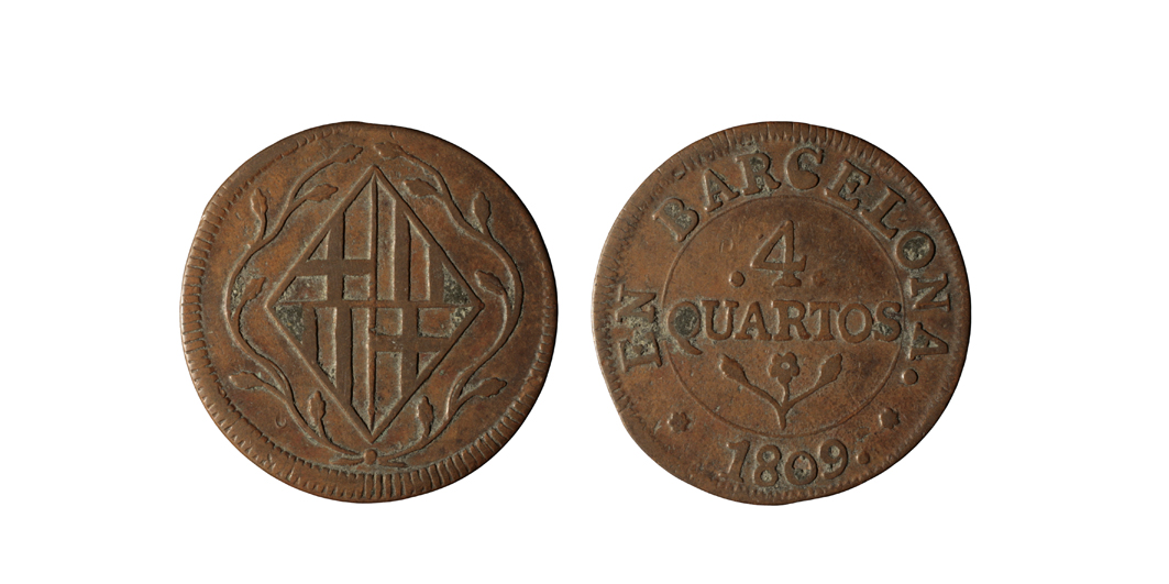image for: Ocupació francesa - 4 quartos - 1809