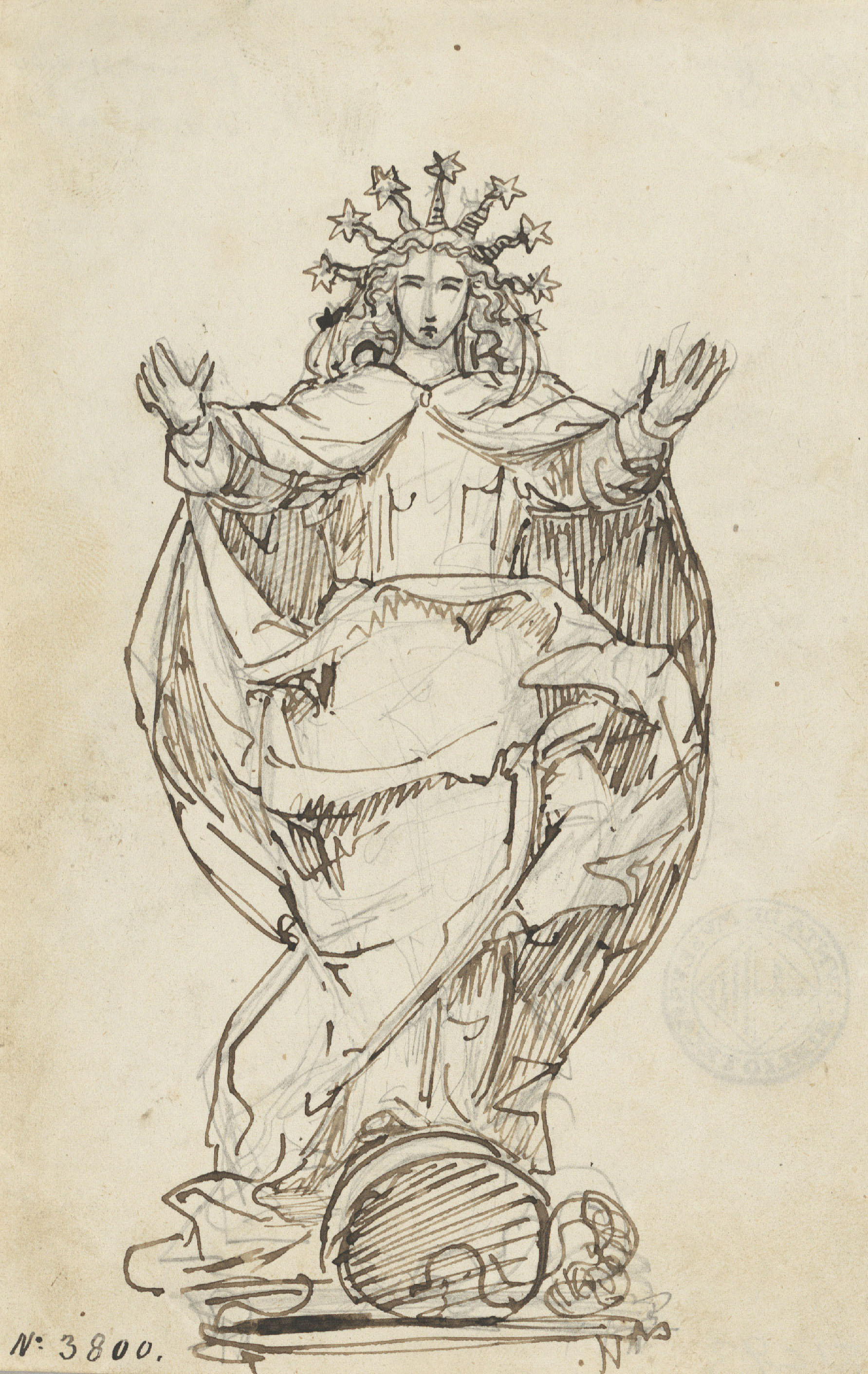 image for: Francesc Torras - Mare de Déu - Cap a 1860-1870