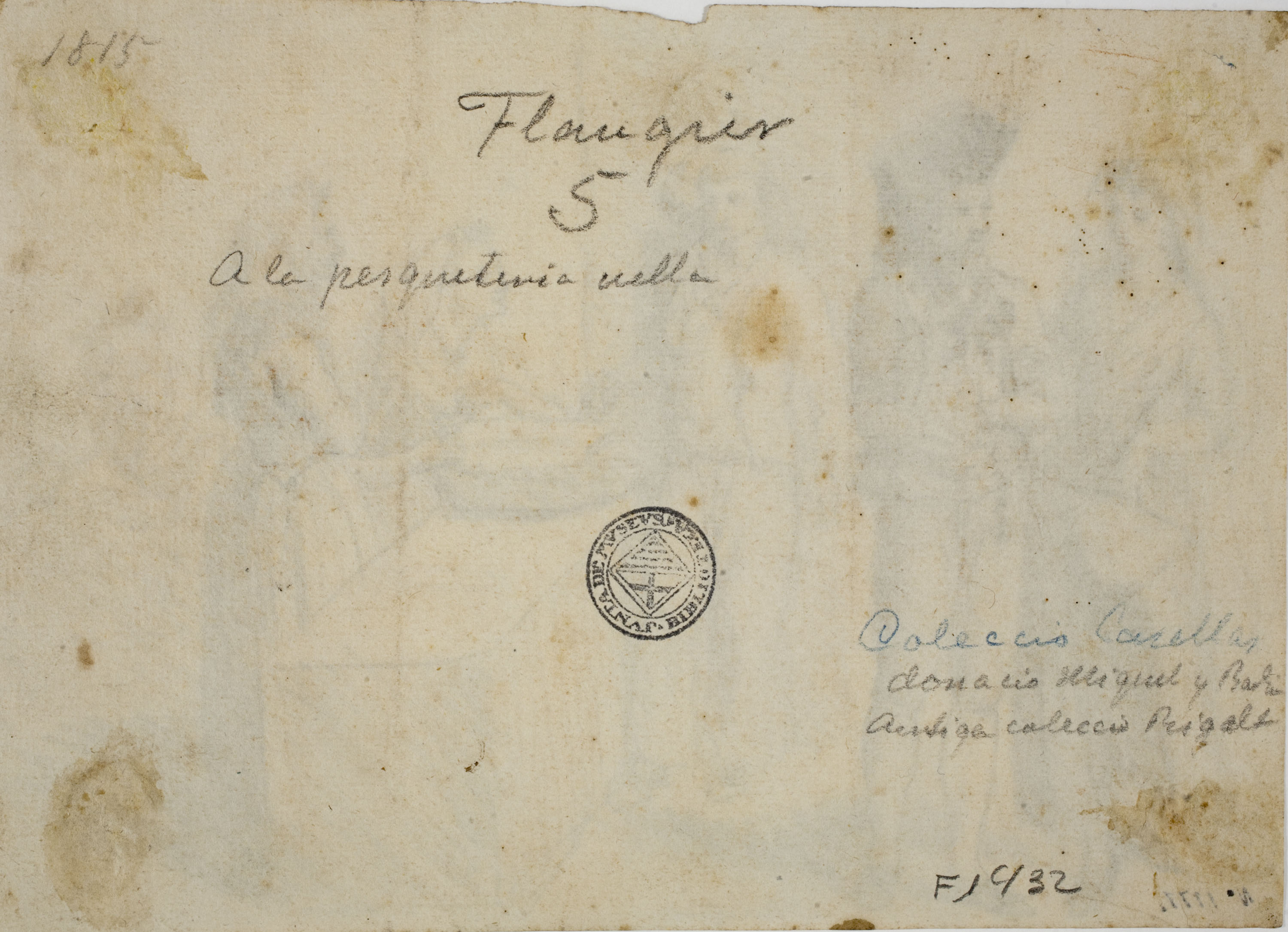 image for: Josep Bernat Flaugier - Una peixateria - Cap a 1800-1812 [2]