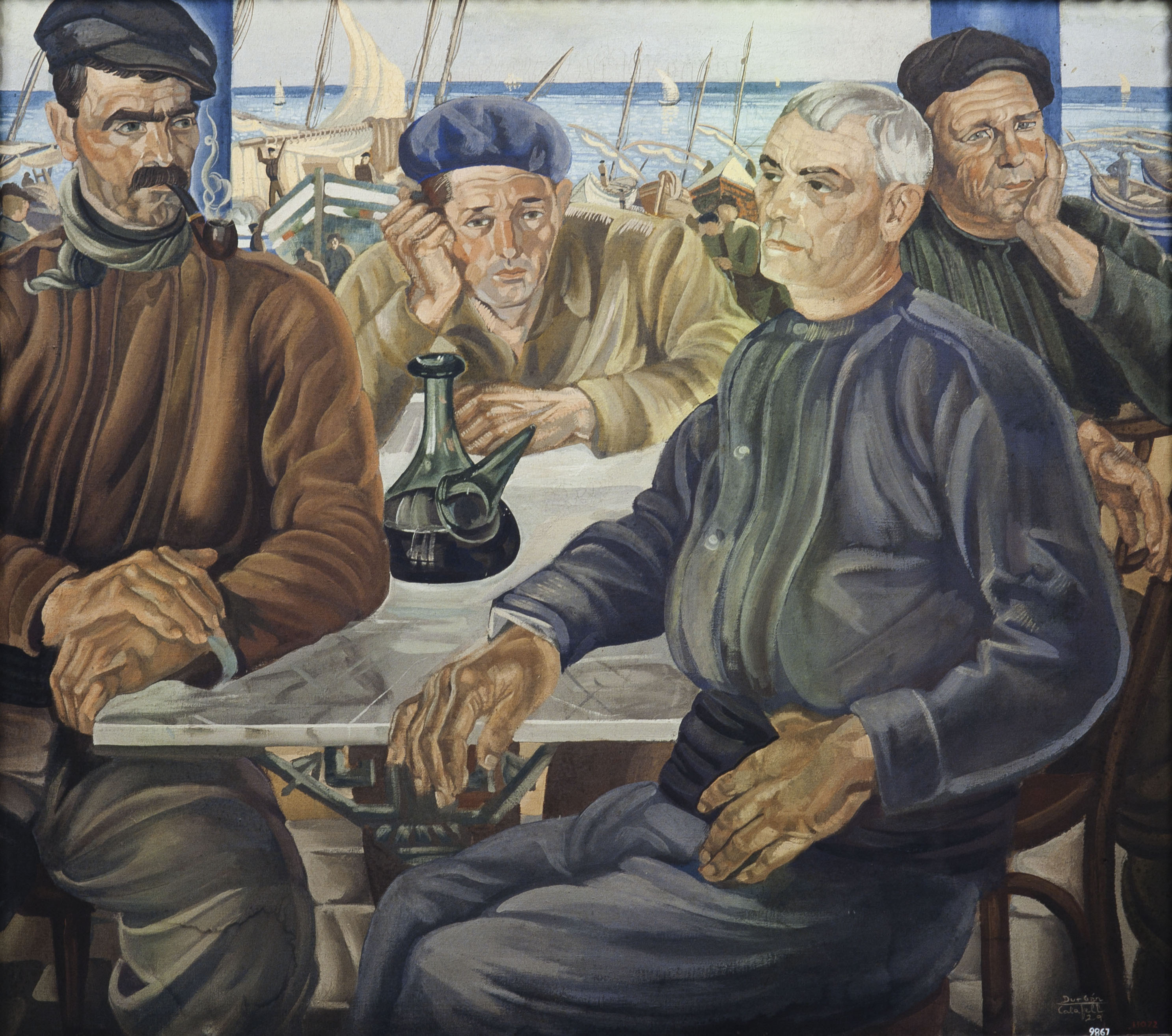 image for: Ramón Martín Durbán Bielsa - Pescadors de Calafell - Calafell, 1929