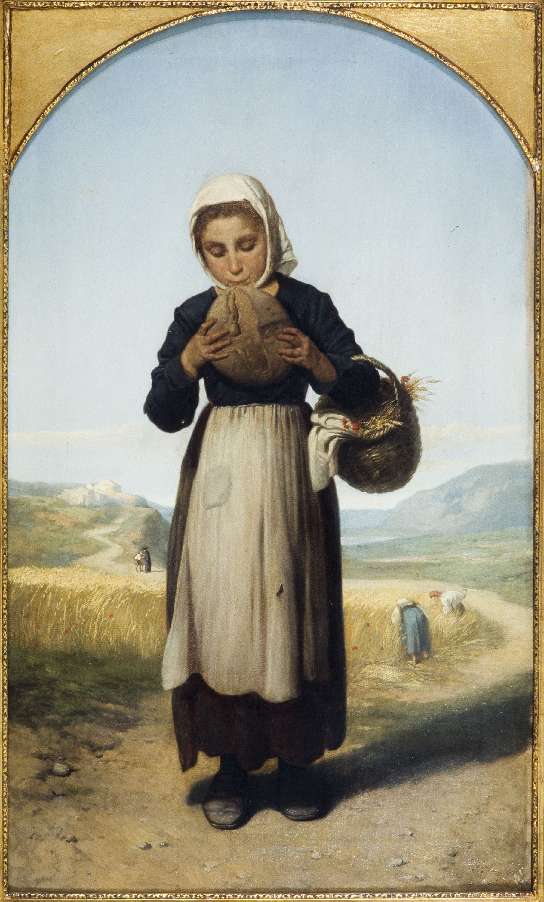 image for: Josep Serra - Jove pagesa - 1859