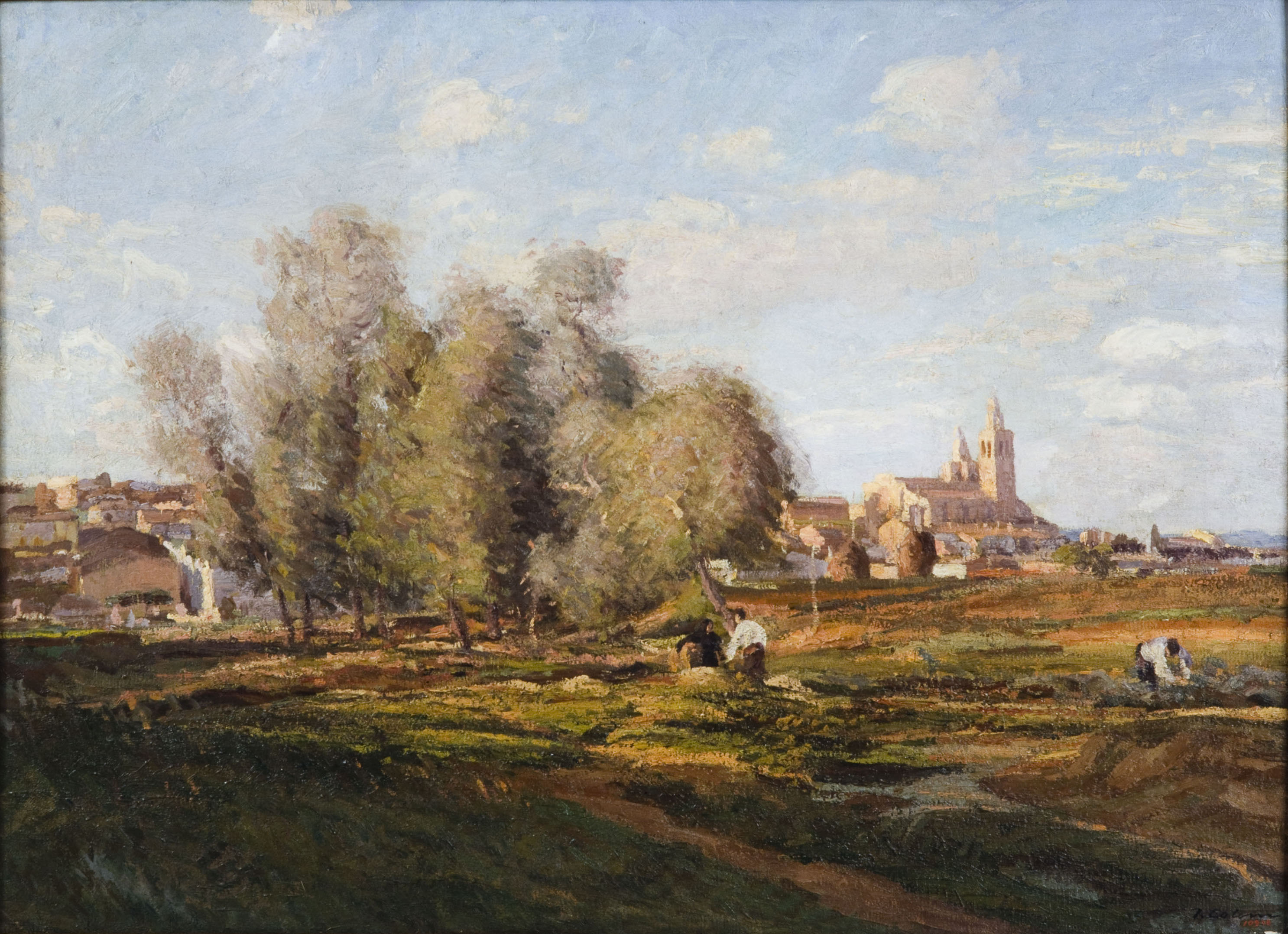 image for: Joan Colom Agustí - Les albes a Sant Cugat - Cap a 1923