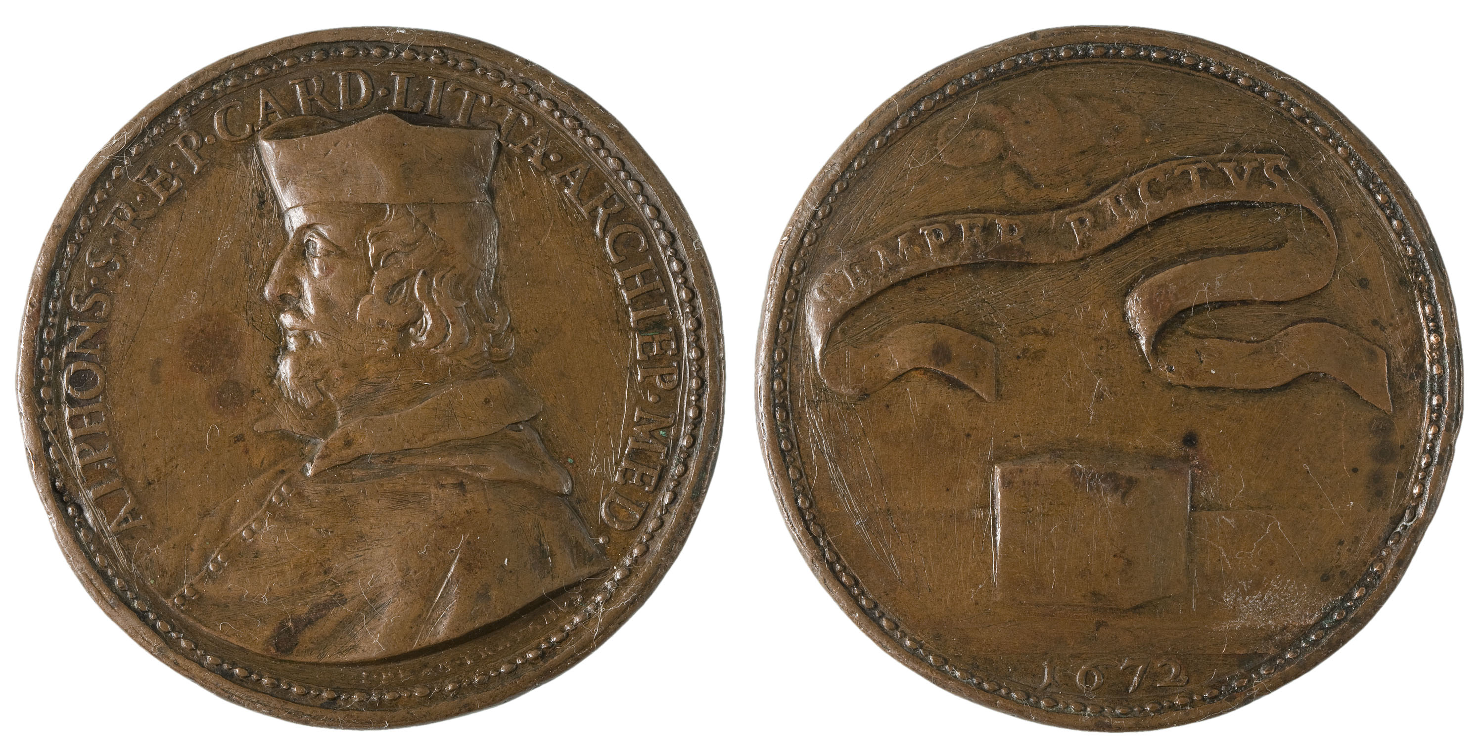 image for: G.F. Travani - Alfonso Litta, arquebisbe de Milà - 1672