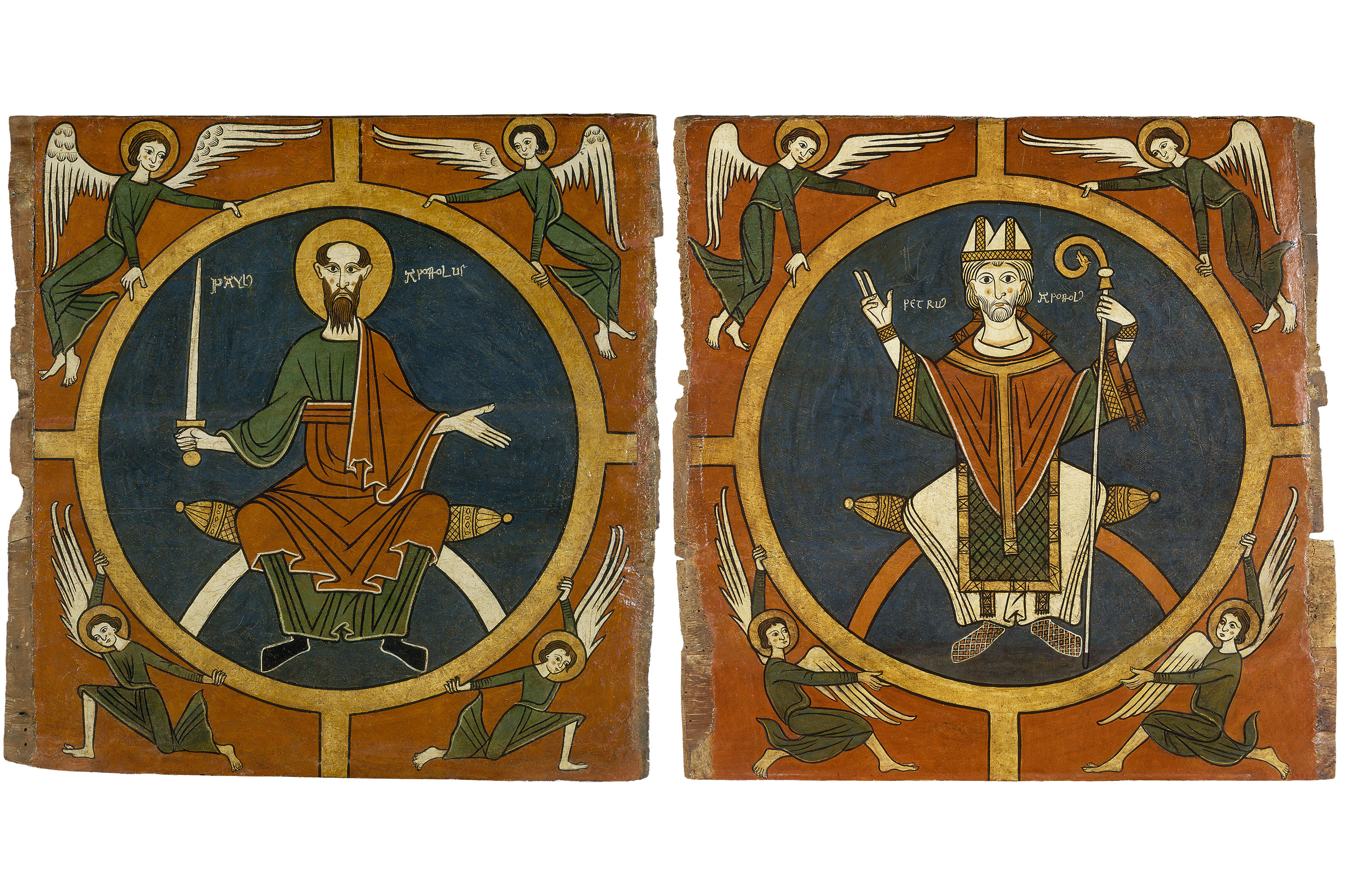 image for: Anònim. Catalunya. Taller de la Seu d'Urgell del 1200 - Laterals d'altar d'Aurós - Segon quart del segle XIII