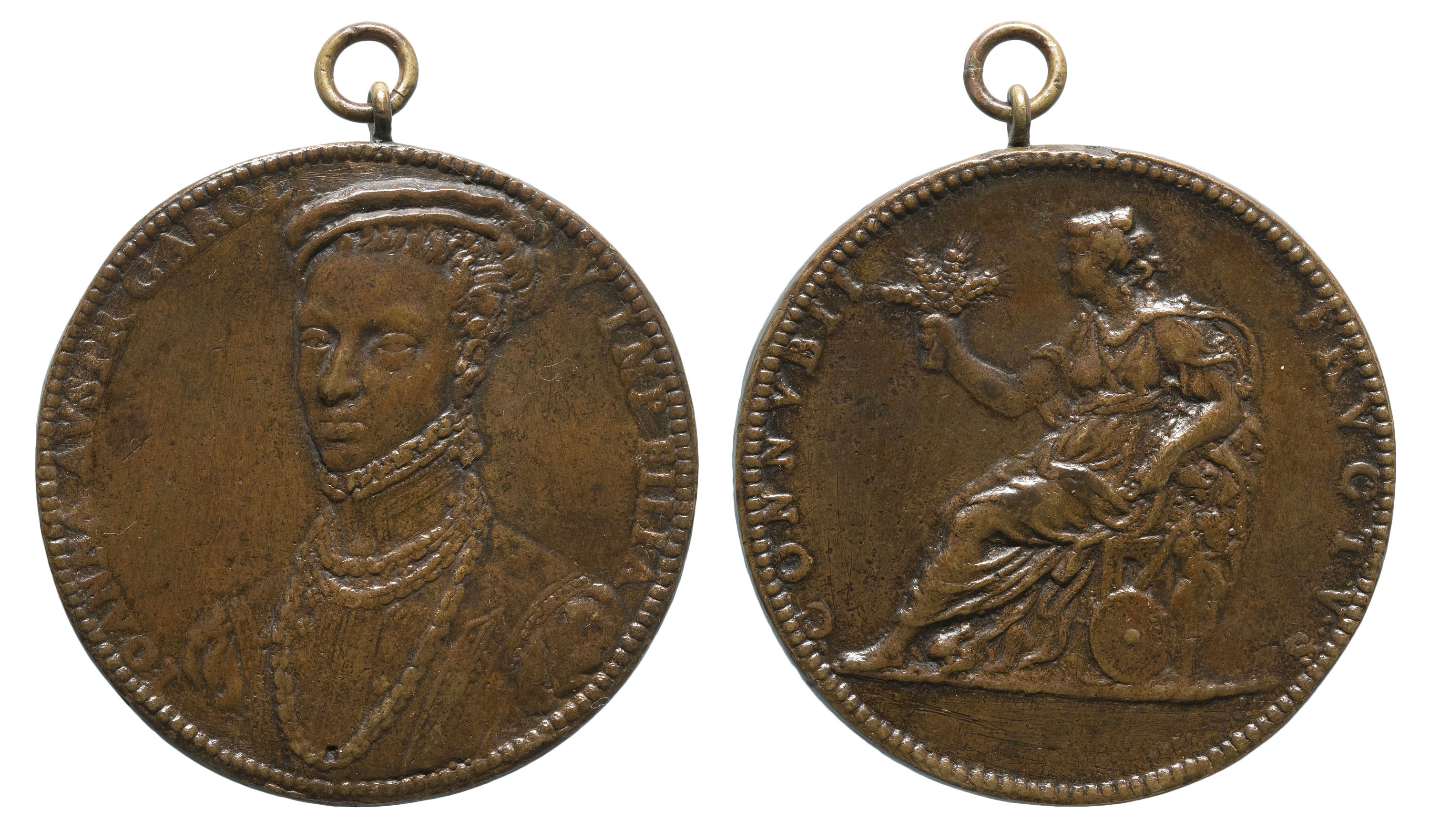 image for: Jacopo Nizzola, dit «Jacopo da Trezzo» - Joana d'Àustria, filla de Carles I, per al seu matrimoni - 1552-1554
