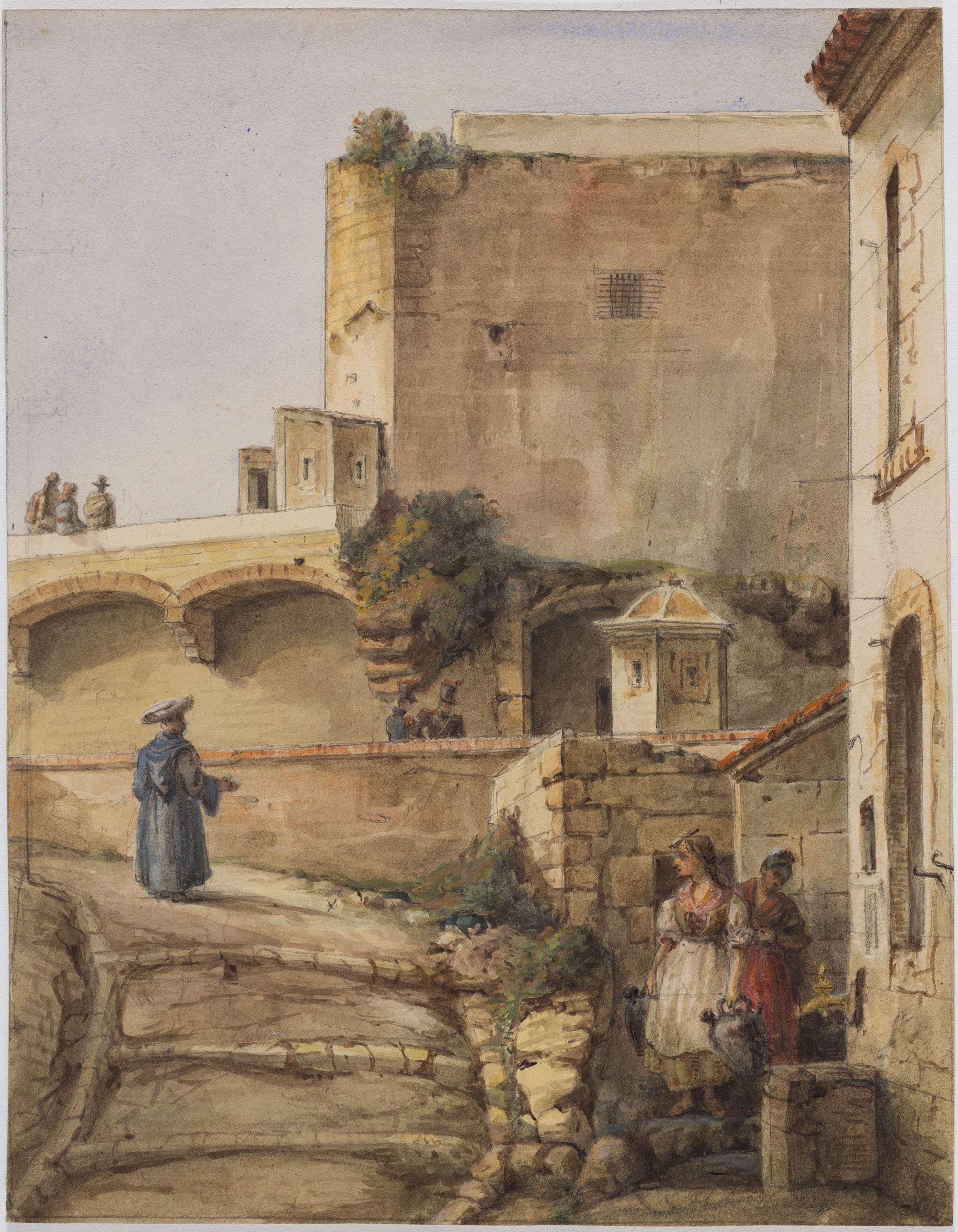 image for: Adolphe Hedwige Alphonse Delamare - Presó de Canaletes a Barcelona - 1825