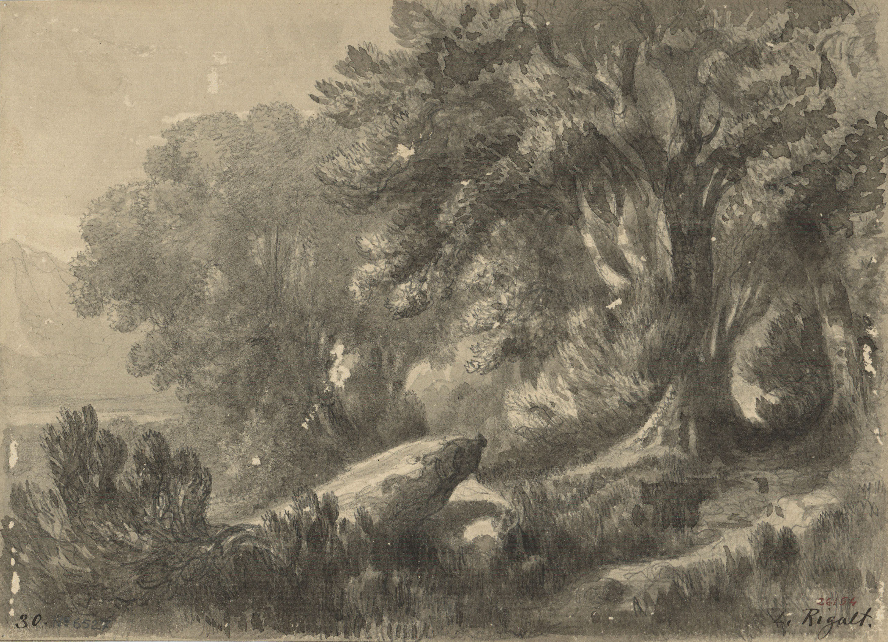 image for: Lluís Rigalt - Paisatge - Cap a 1873-1874