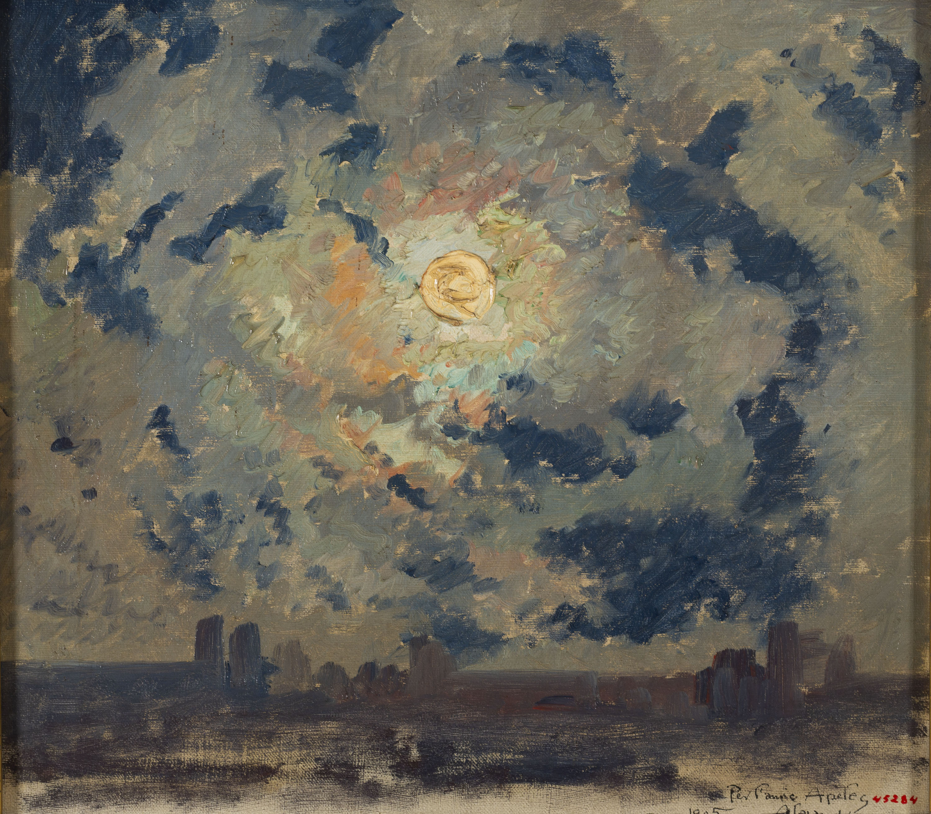 image for: Alexandre de Riquer - Paisatge a la matinada - 1905