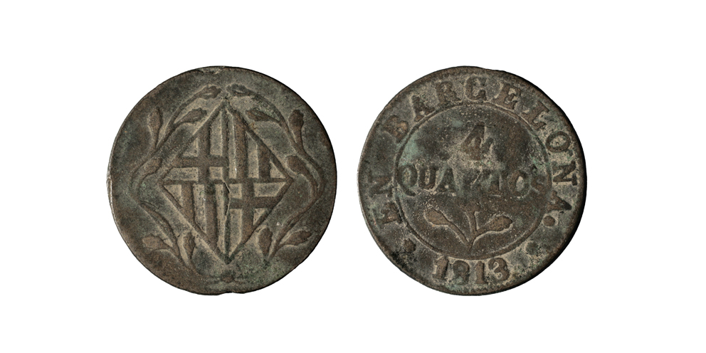 image for: Ocupació francesa - 4 quartos - 1813