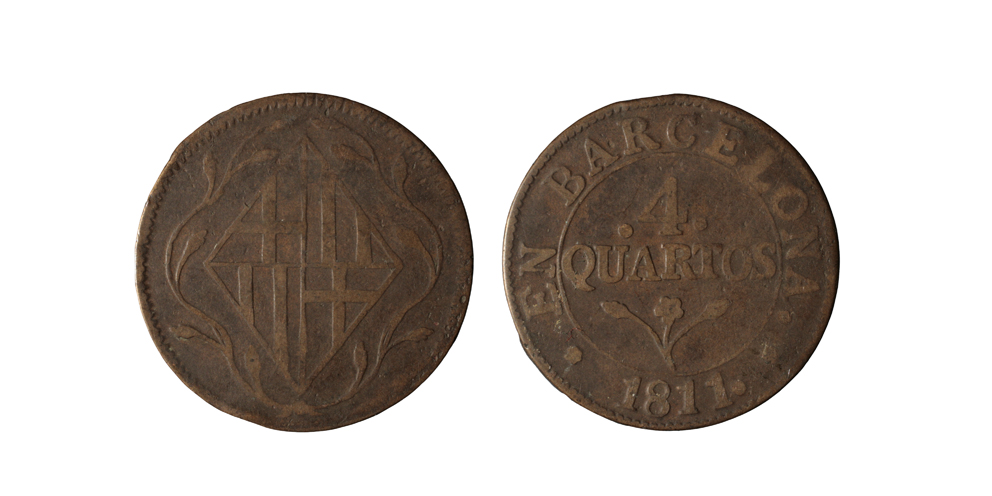 image for: Ocupació francesa - 4 quartos - 1811