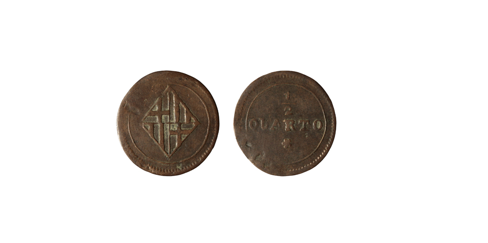 image for: Ocupació francesa - 1/2 quarto - 1808-1814