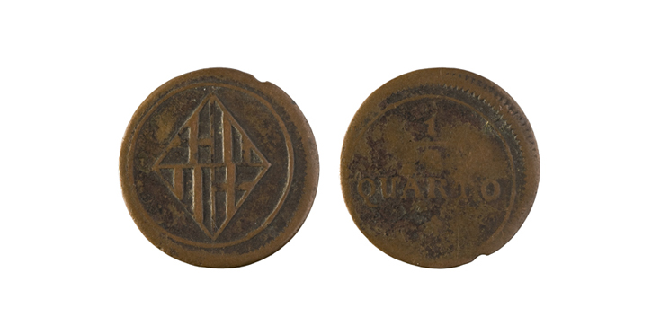 image for: Ocupació francesa - 1/2 quarto - 1808-1814