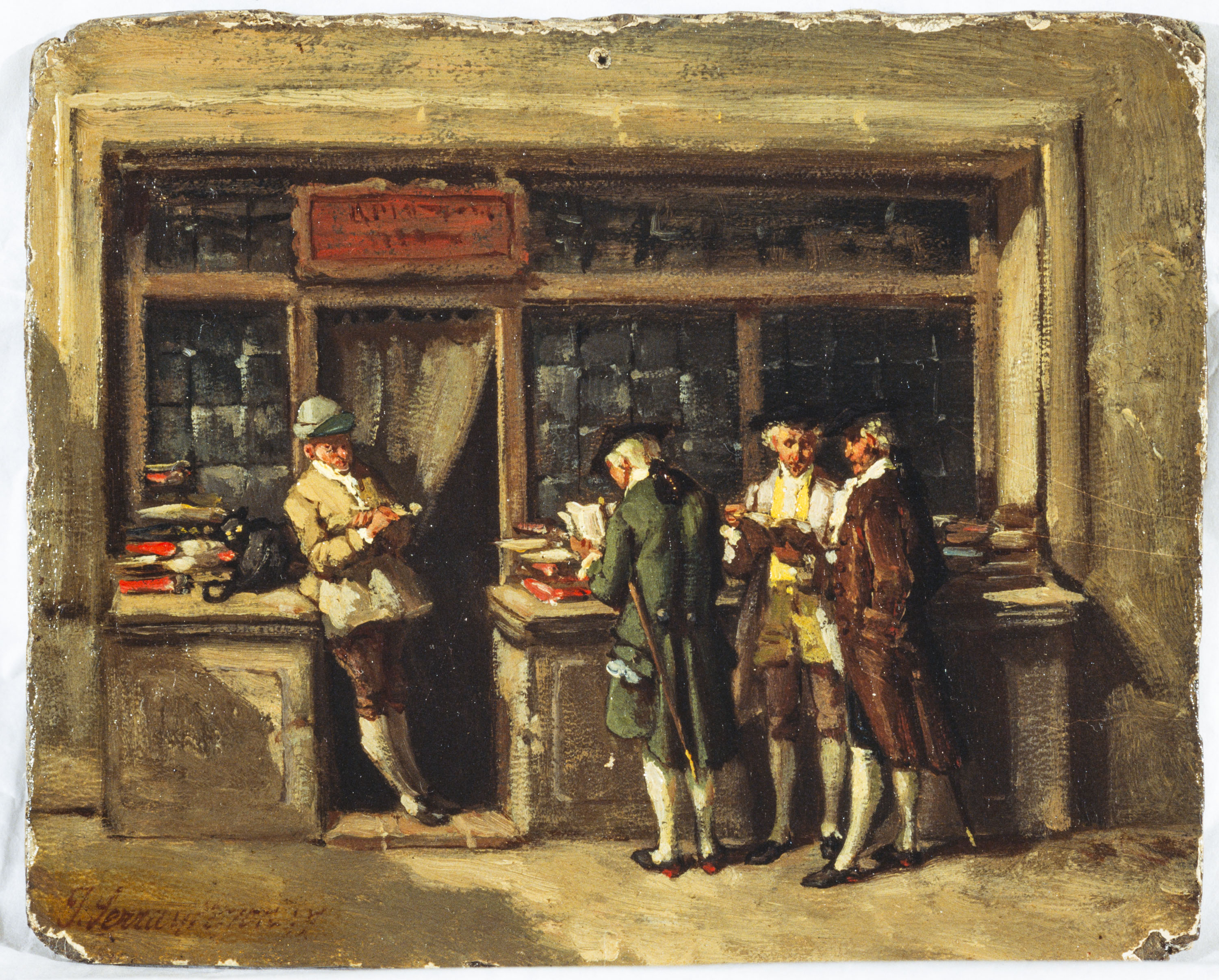 image for: Josep Serra - A cal llibreter - 1857