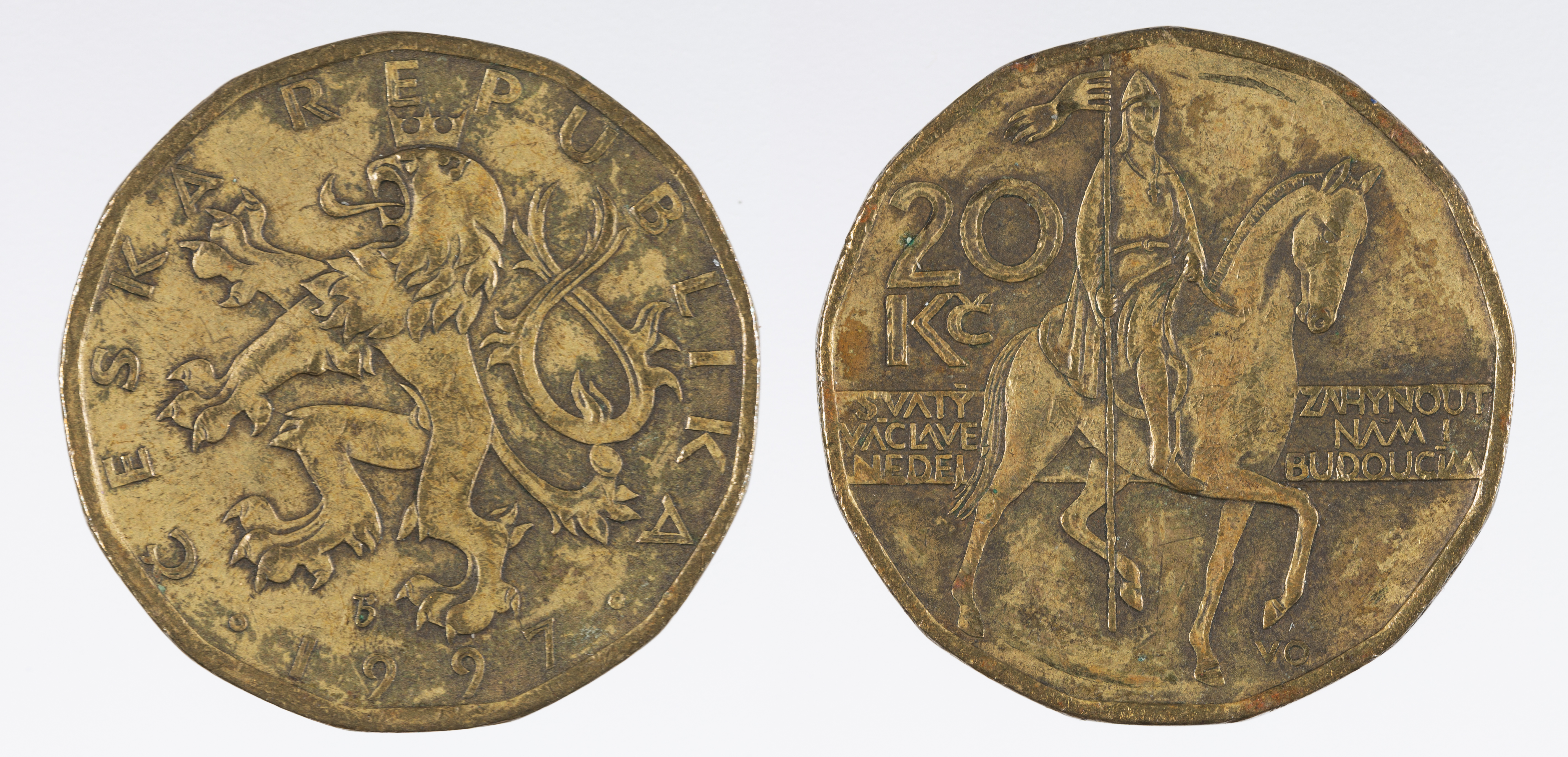 image for: República Txeca - 20 corones - 1997