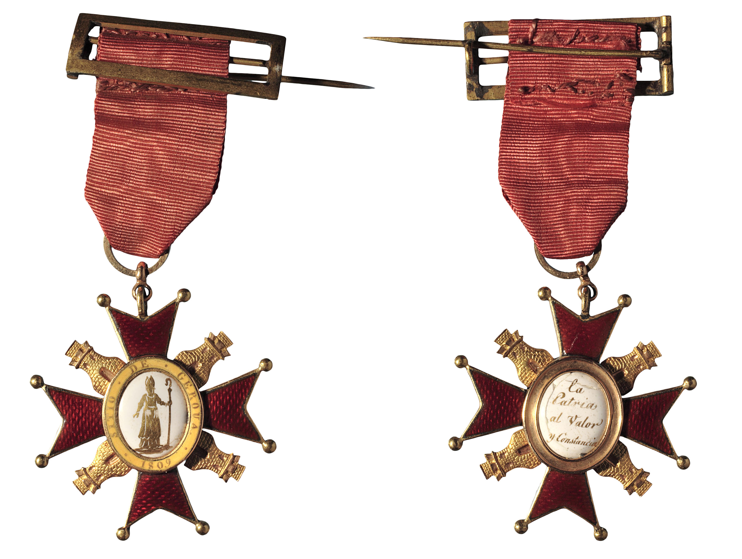 image for: Anònim - Creu de distinció del Setge de Girona - 14 de setembre de 1810