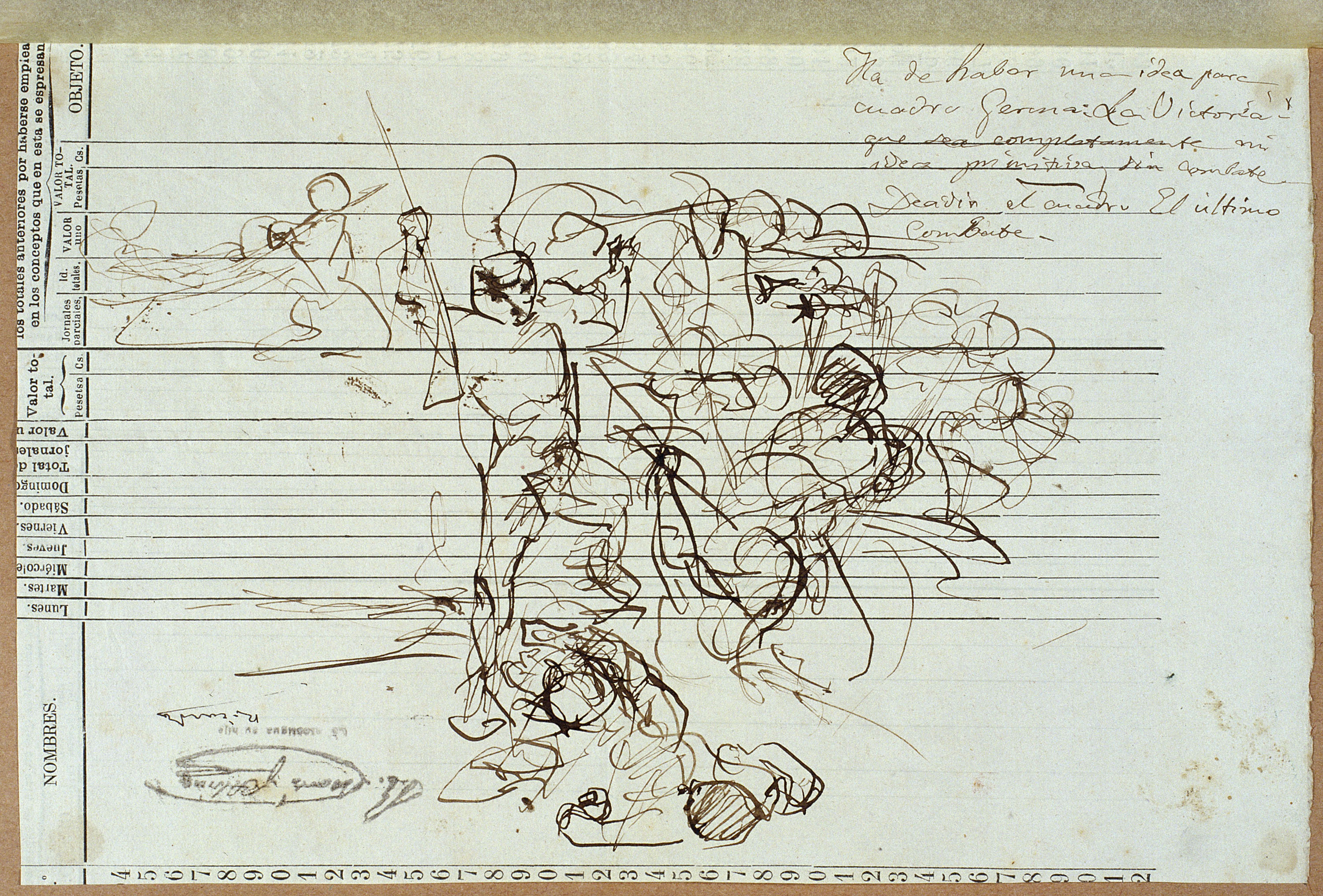 image for: Ramon Martí i Alsina - Estudi per al quadre 