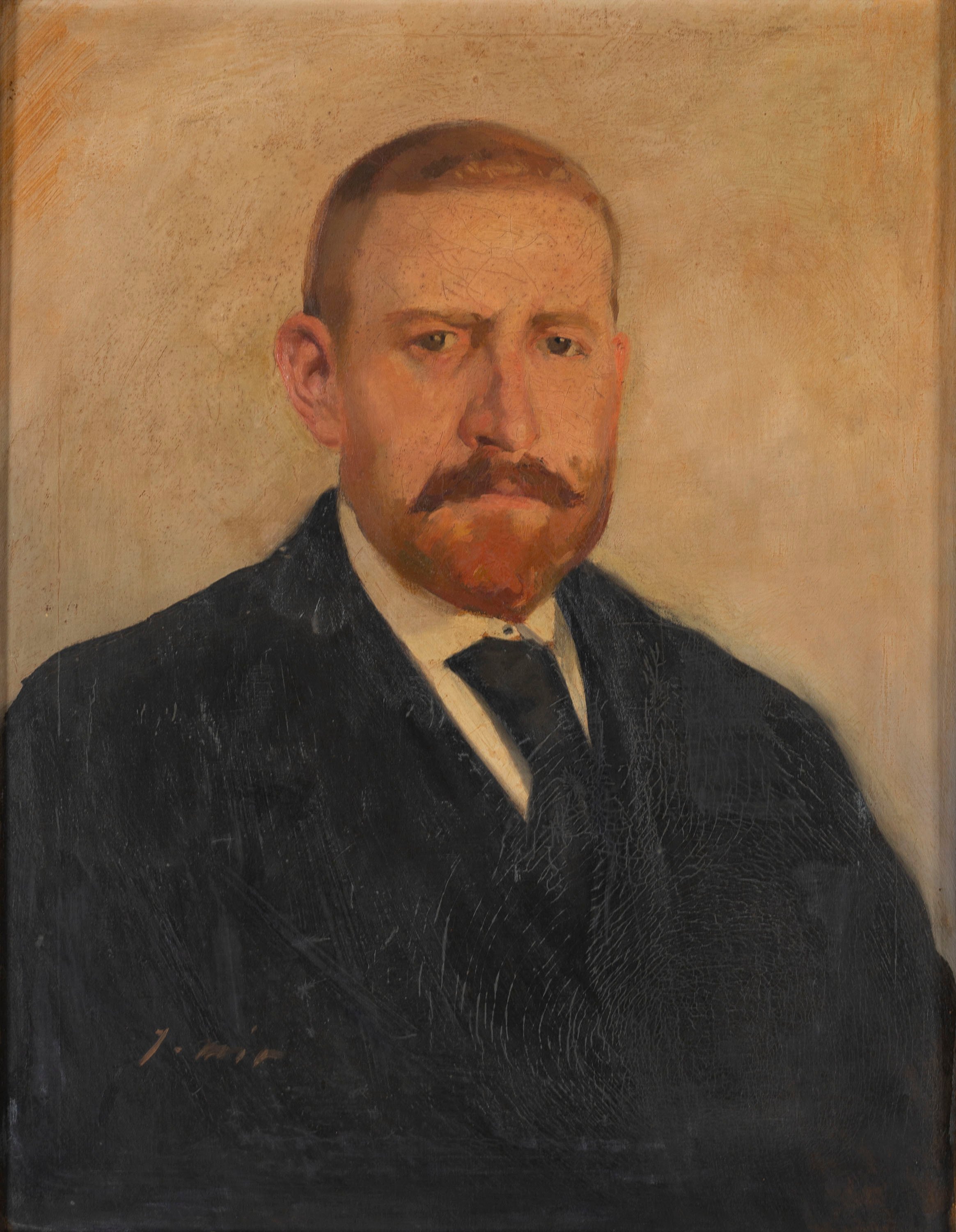 image for: Joaquim Mir - Retrat d'Ezequiel Martín - Cap a 1935-1938