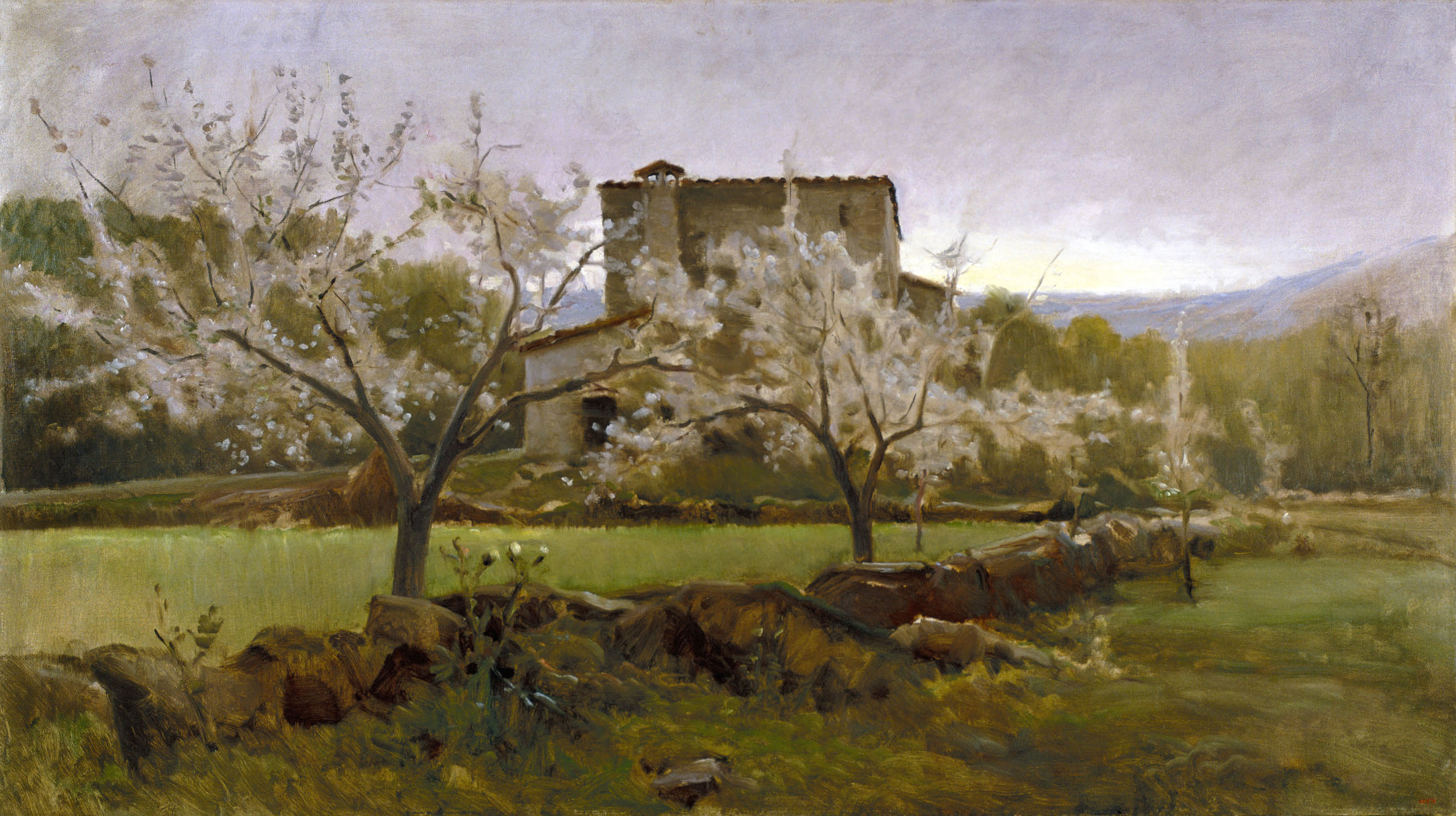 image for: Joaquim Vayreda - Primavera - Cap a 1894