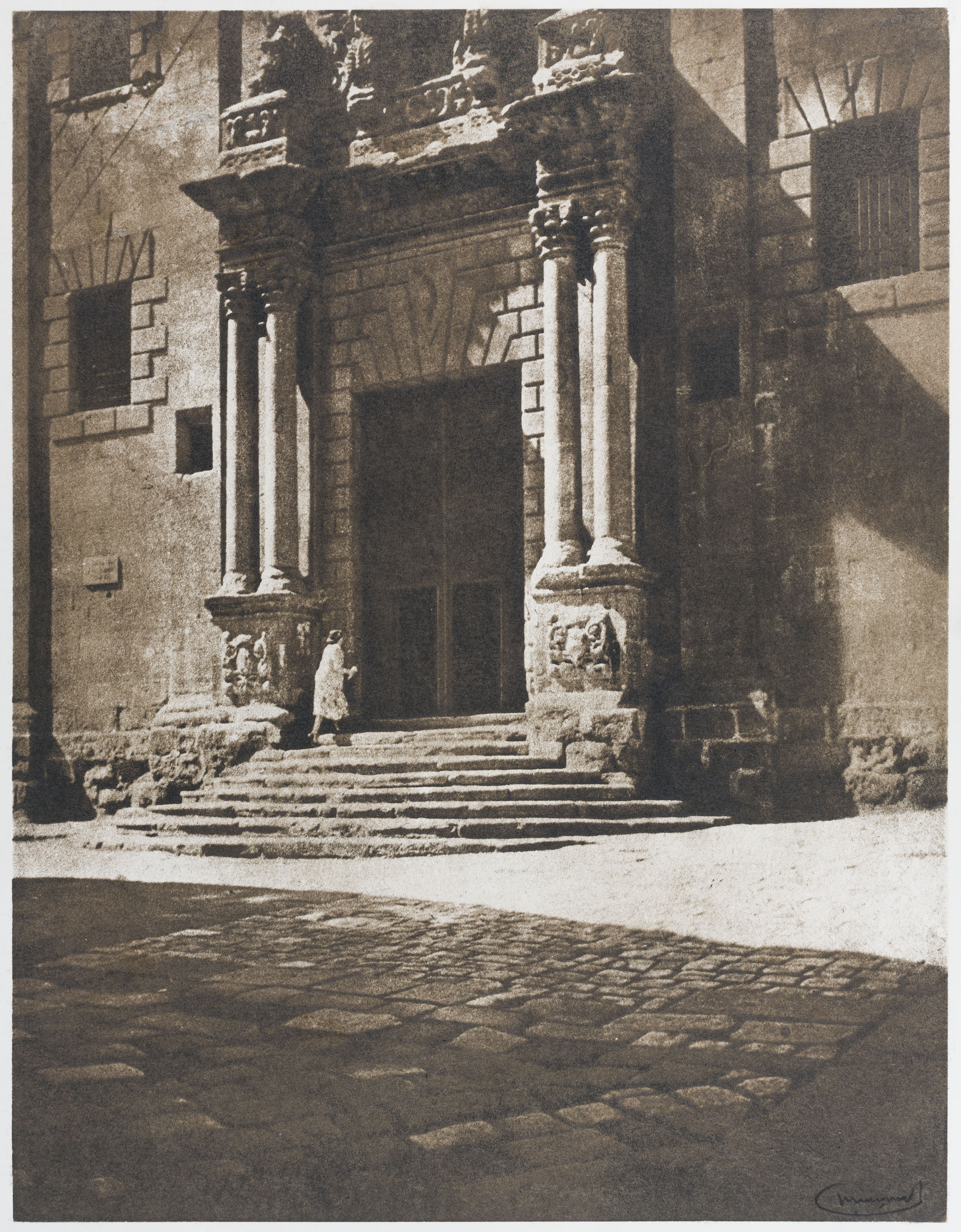 image for: Josep Maria Casals i Ariet - Portal d'església - No datat