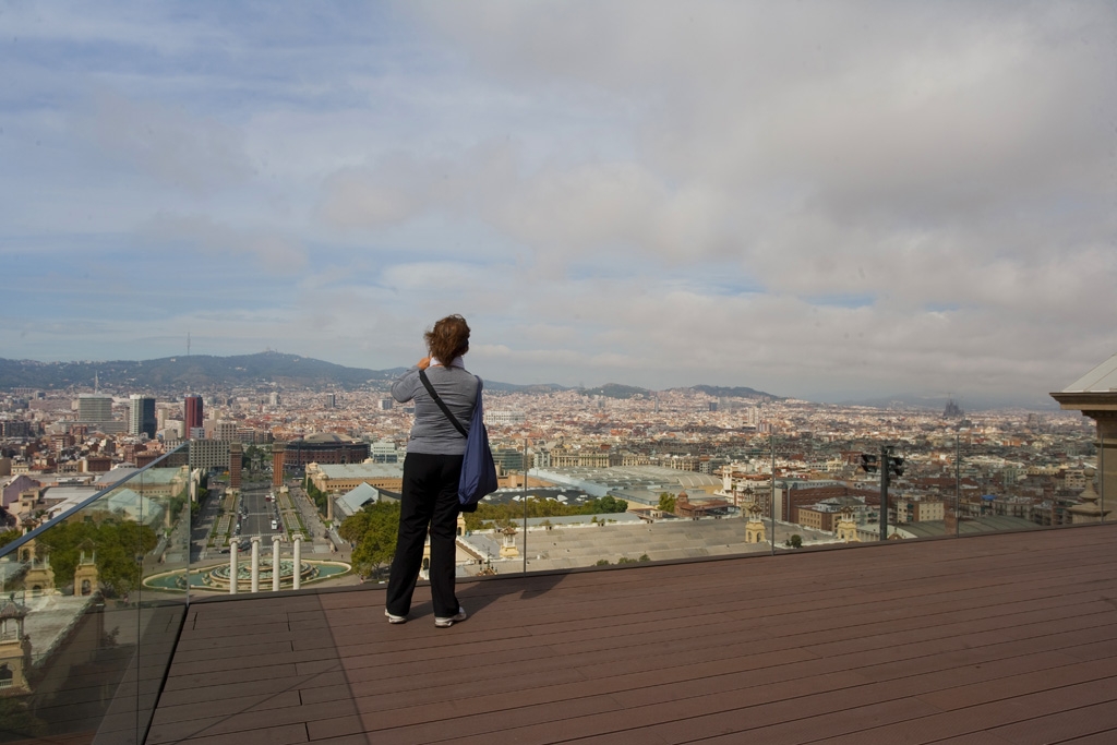 Mirador del Museu nacional d'Art de Catalunya.