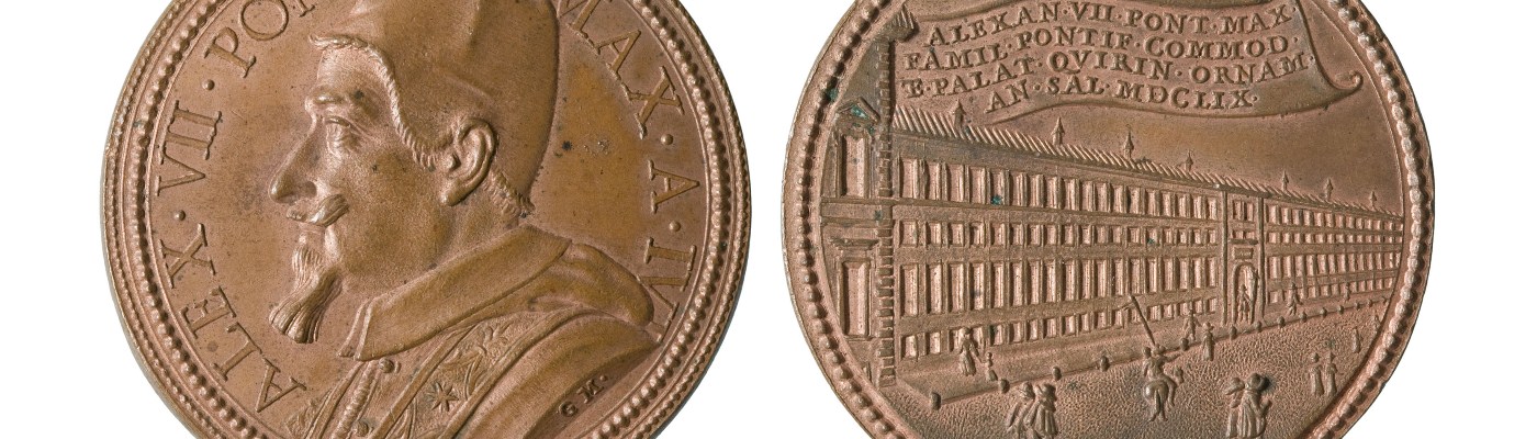 Gaspare Morone, Alejandro VII y la ampliación del Palacio del Quirinal, 1659