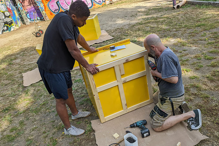 Un jardí en comunitat