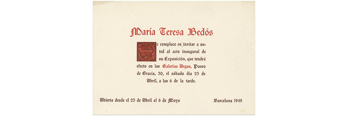 Maria Teresa Bedós García-Ciaño