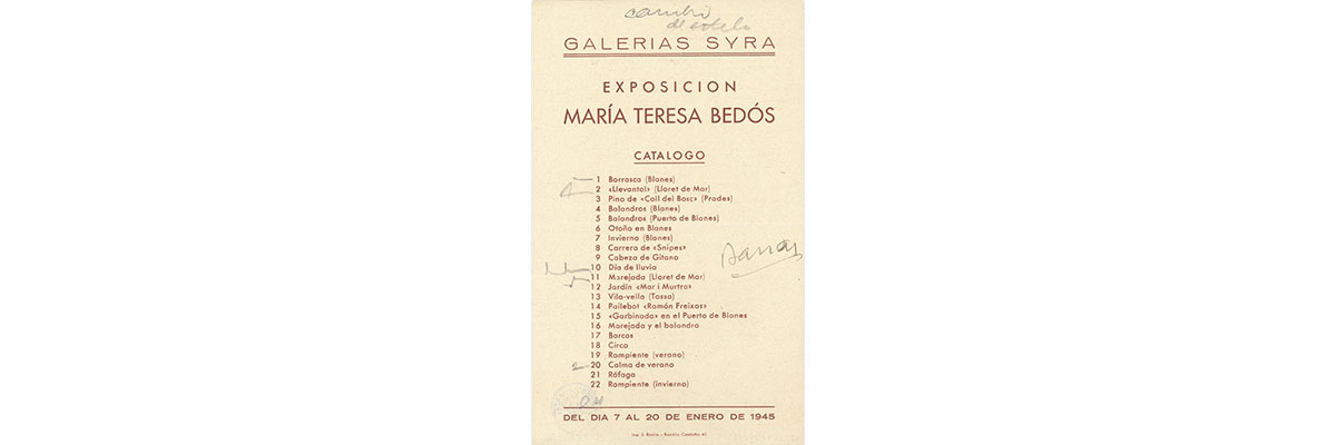 Maria Teresa Bedós García-Ciaño