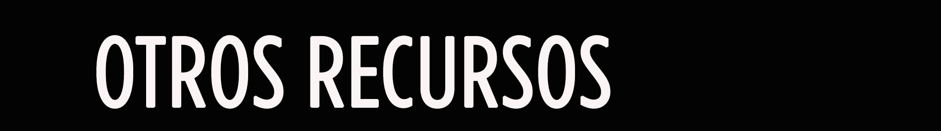 Otros recursos