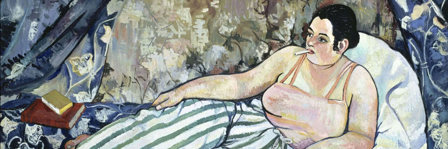 Suzanne Valadon. L'habitació blava, 1923. Centre Pompidou, Musée national d'art moderne