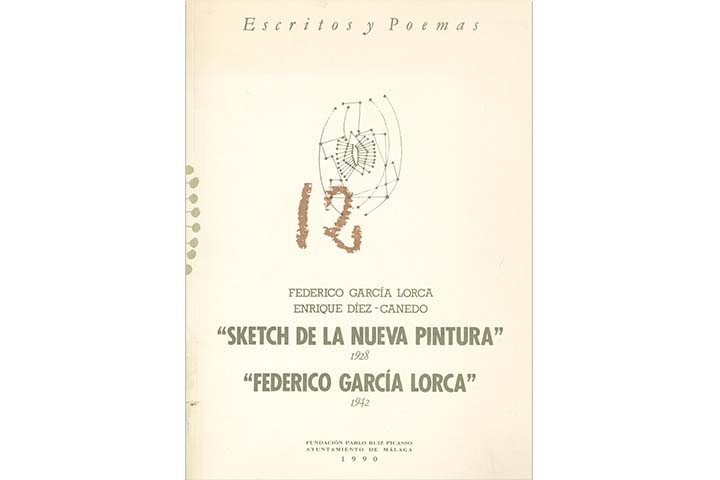 “Sketch de la nueva pintura”: 1928 / “Federico García Lorca”: 1942