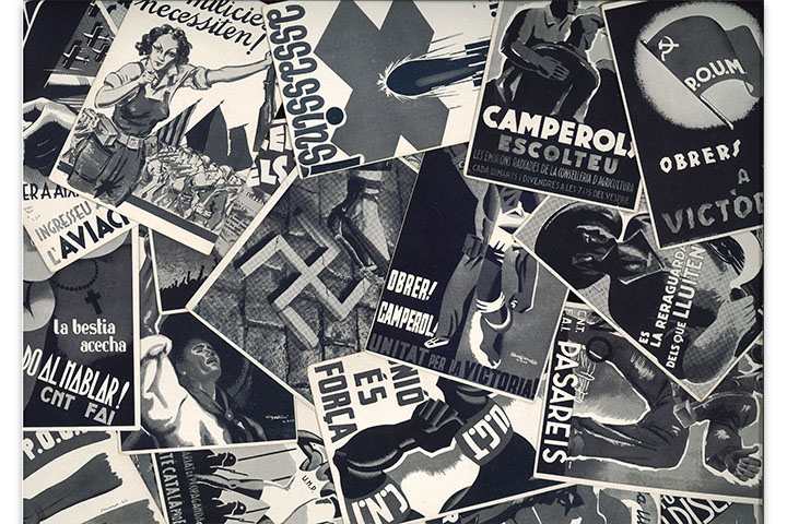 Col·lecció de targetes postals de cartells antifeixistes editades pel Comissariat de Propaganda Col·lecció de targetes postals de cartells antifeixistes editades pel Comissariat de Propaganda
