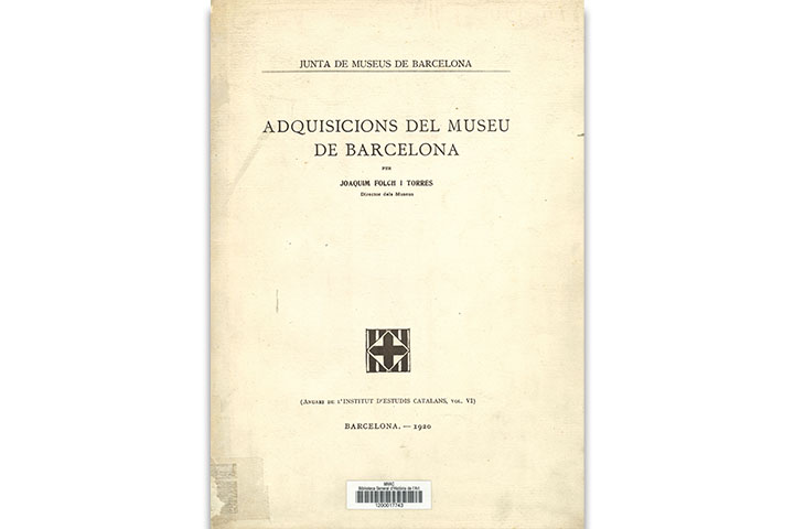 Adquisicions del Museu de Barcelona