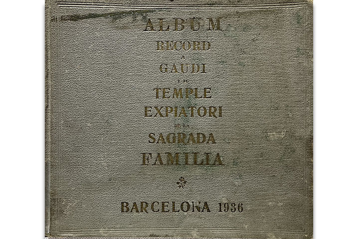 Album record a Gaudí i al Temple Expiatori de la Sagrada Família