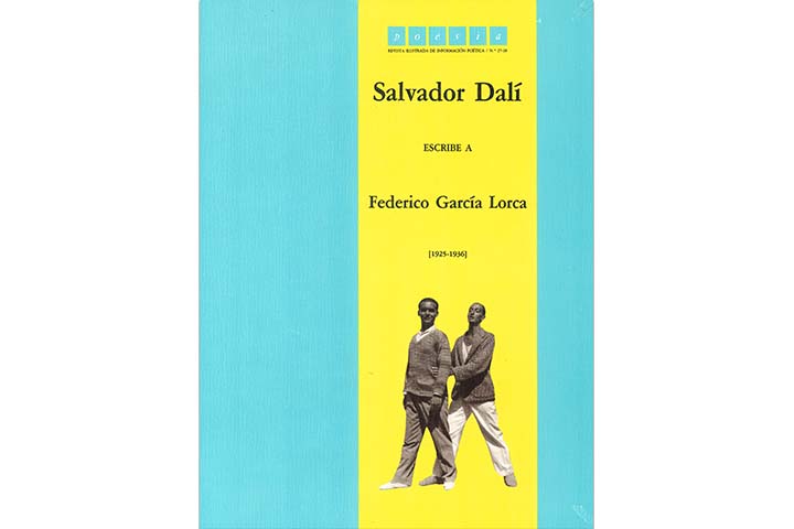 Salvador Dalí escribe a Federico García Lorca