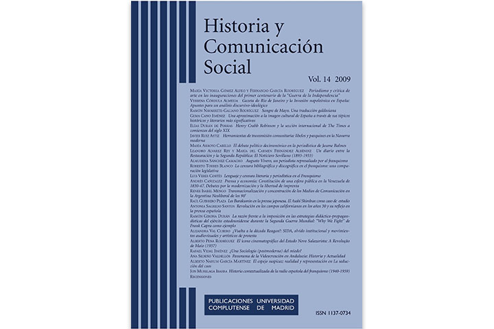 Historia y comunicación social Historia y comunicación social