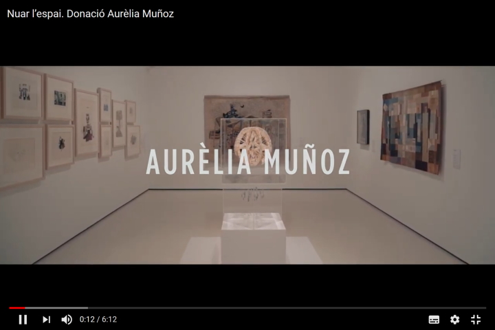 Exposició Nuar l’espai. Donació Aurèlia Muñoz