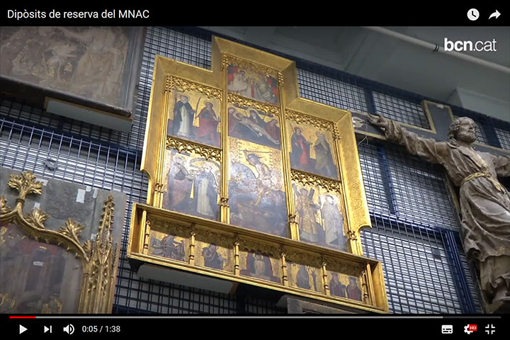 vídeo de les reserves del museu de bcn.cat