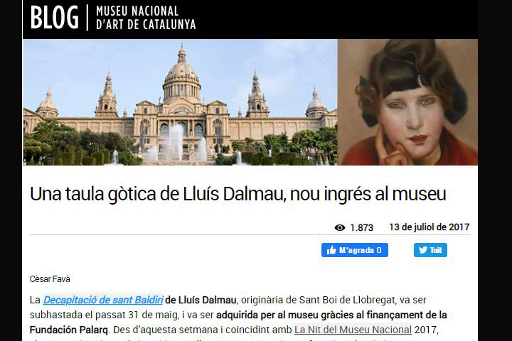 Blog Museu Nacional d’Art de Catalunya