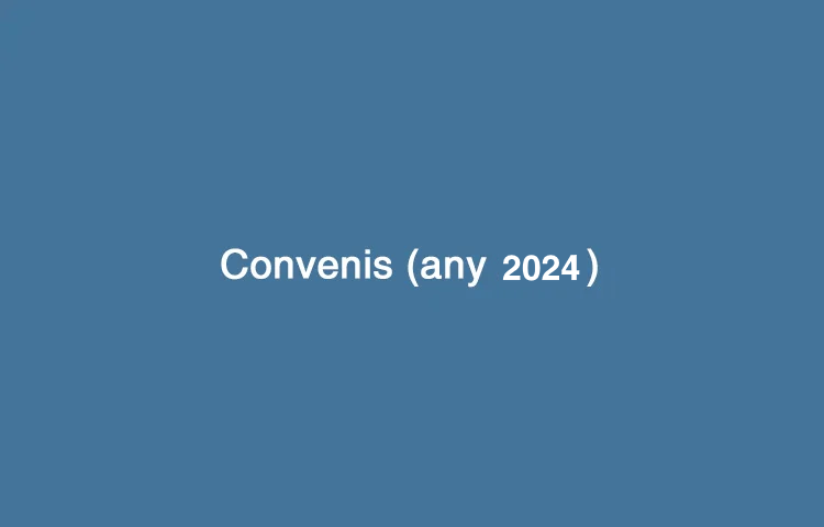 Convenis signats - any 2024