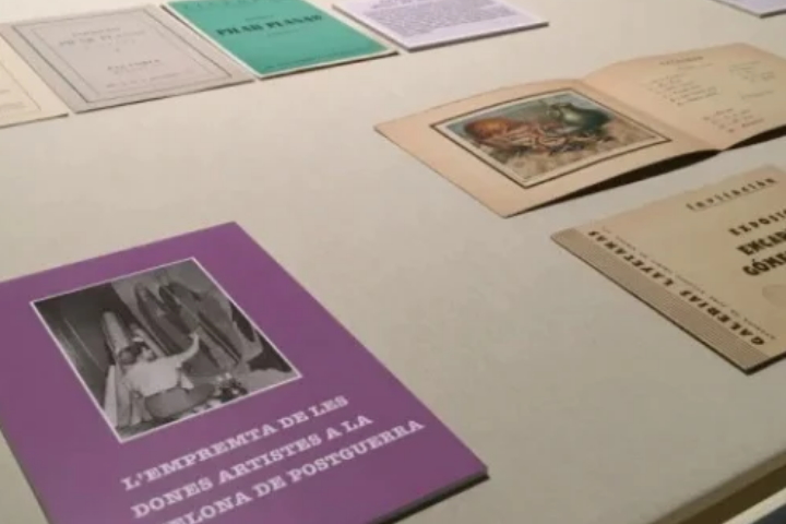 L’empremta de les dones artistes a la Barcelona de postguerra | exposició virtual biblioteca joaquim folch i torres