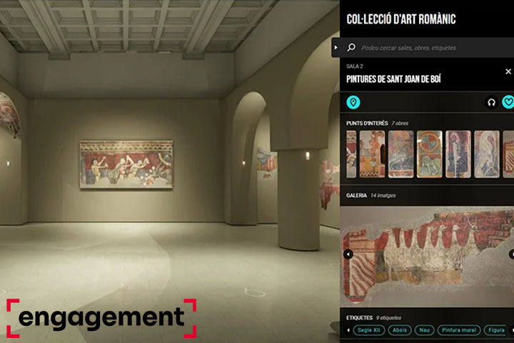 Visita virtual a la col·lecció d'art romànic (Projecte engagement)