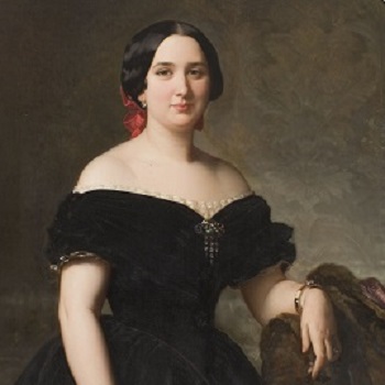 Federico de Madrazo. Retrat Amàlia Vilanvoa i Nadal