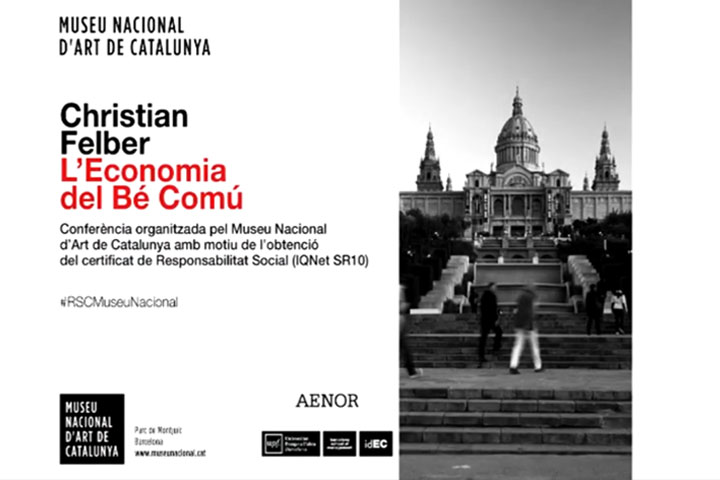 Christian Felber al Museu Nacional: L'economia del Bé Comú