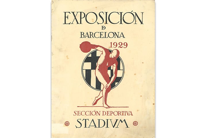 Exposición de Barcelona 1929: Sección Deportiva: Stadium